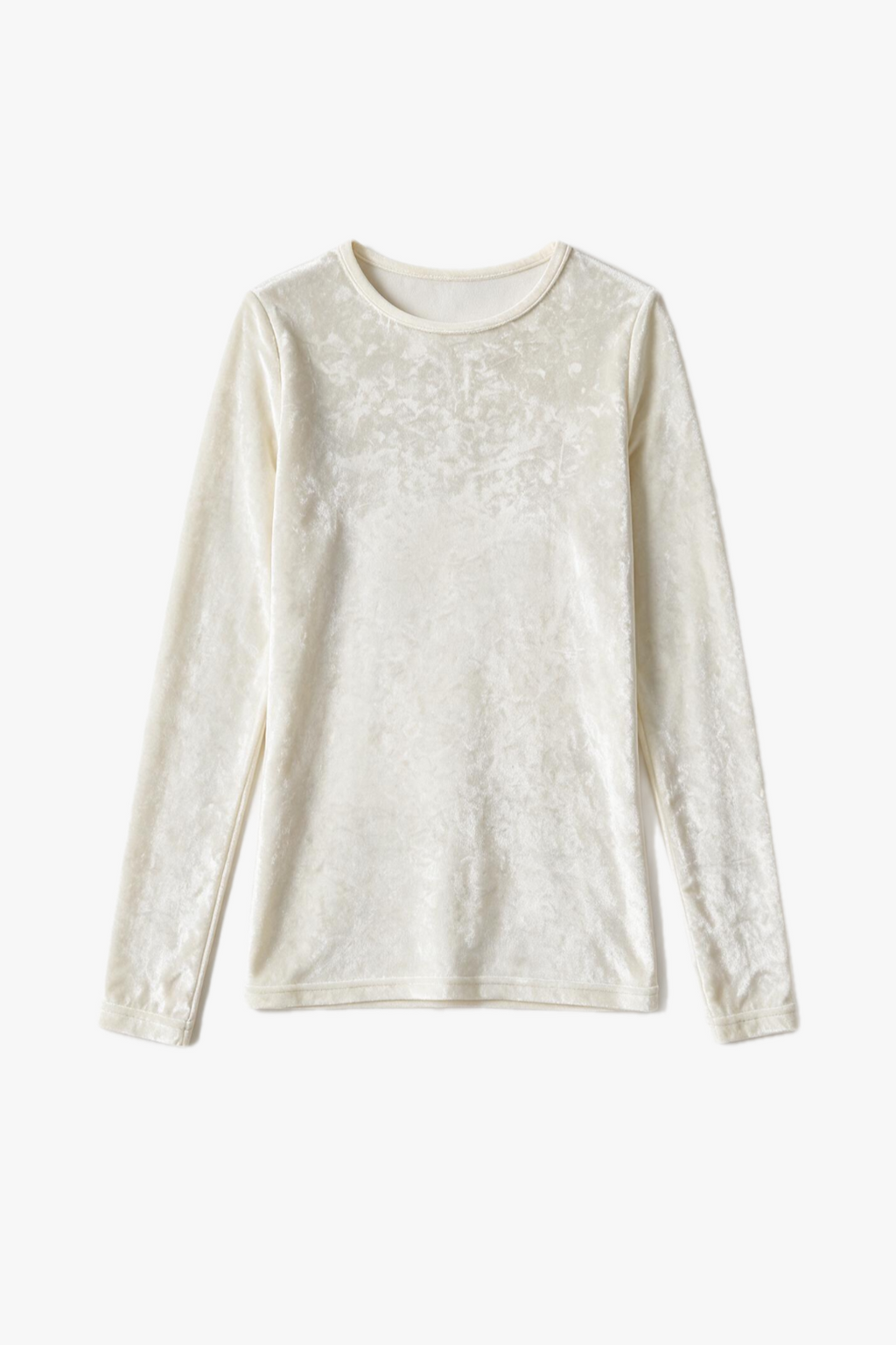 Luma Velvet Top - White WOMEN'S