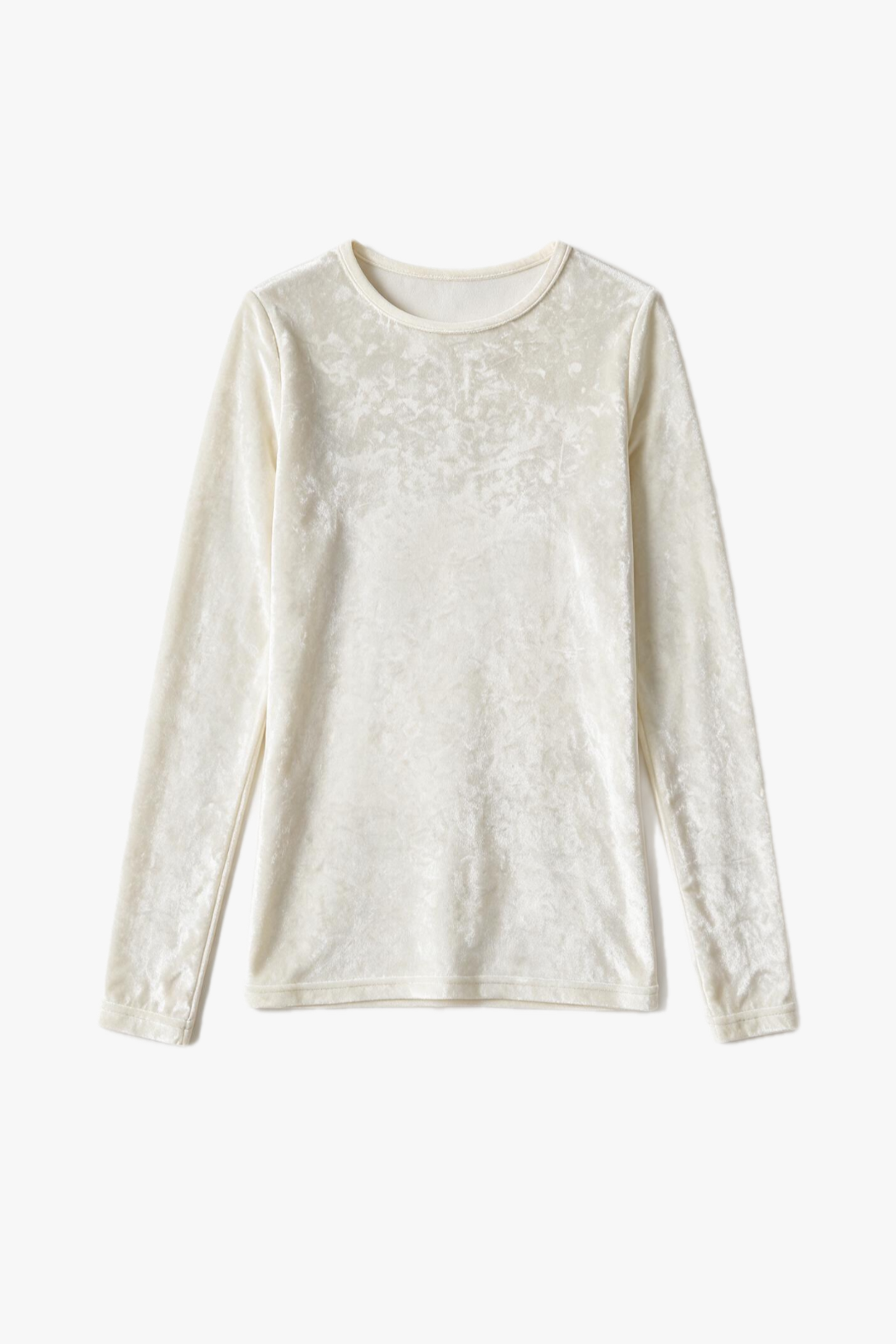 Luma Velvet Top - White WOMEN'S
