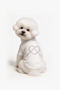 Prism Dog Tee - White DOGS · UNISEX - Iridescent Crystal