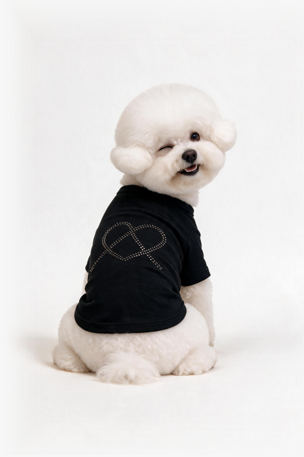 Nocturne Dog Tee - Black DOGS · UNISEX - Smoky Crystal